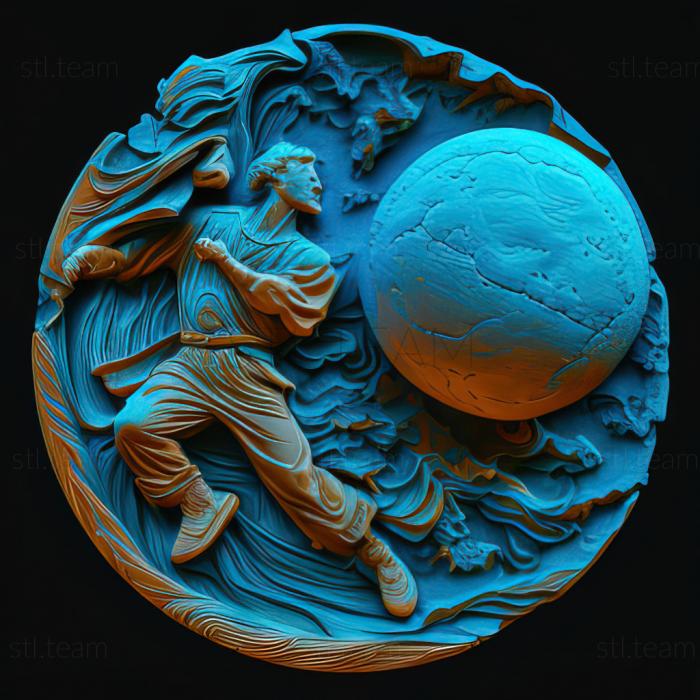 3D модель Once in a Blue Moon Nuoh і GS Ball (STL)